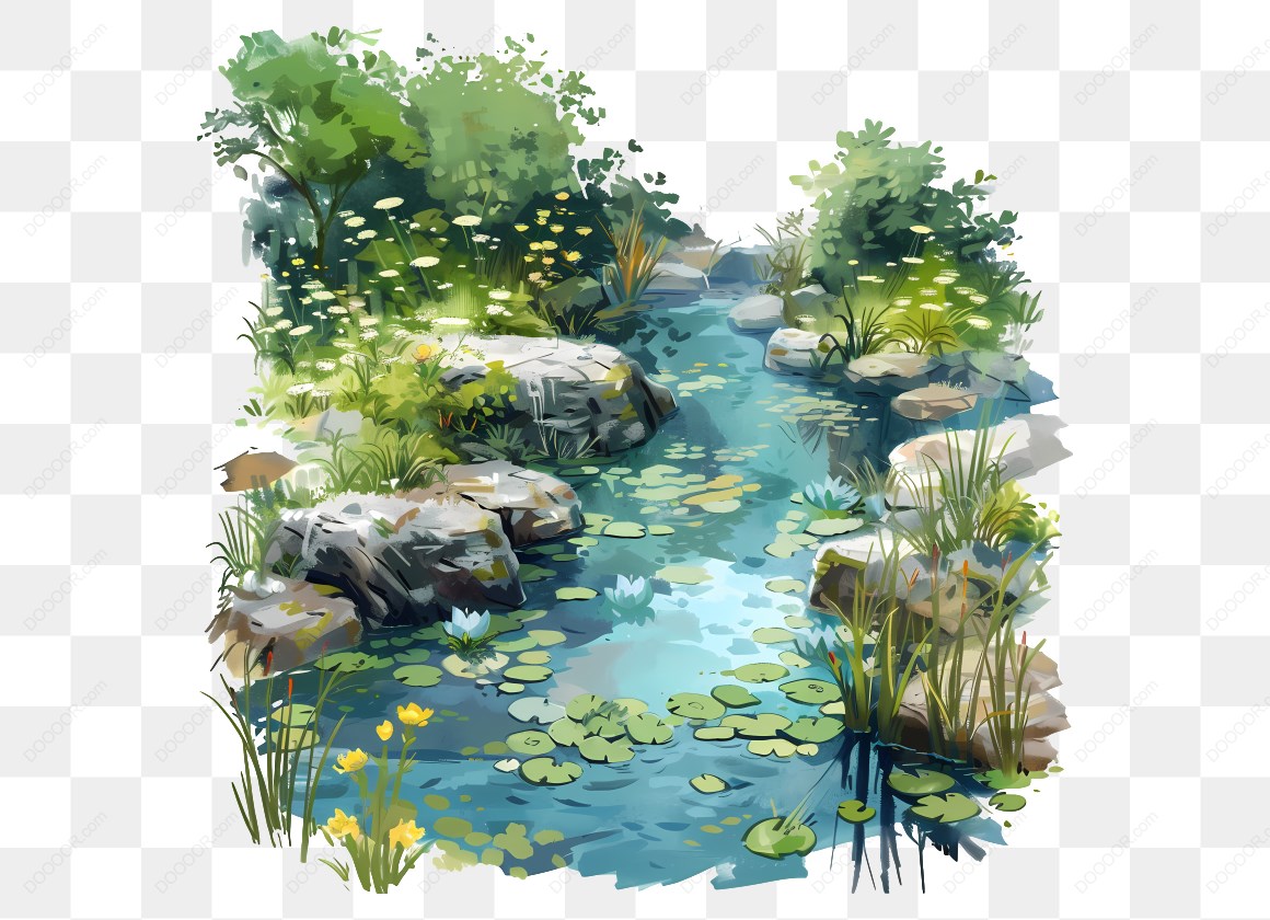 14273_自然景观_小溪与植物.jpg