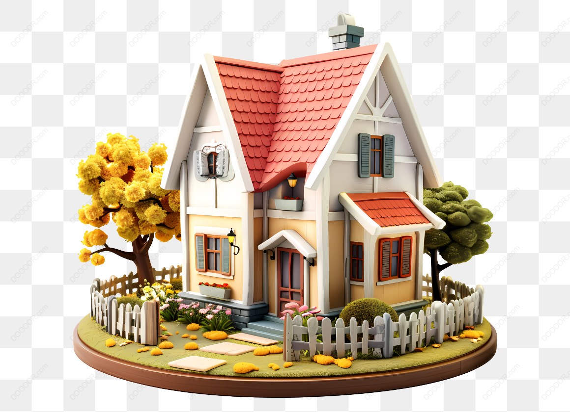14319_卡通风格小房子模型_2.jpg