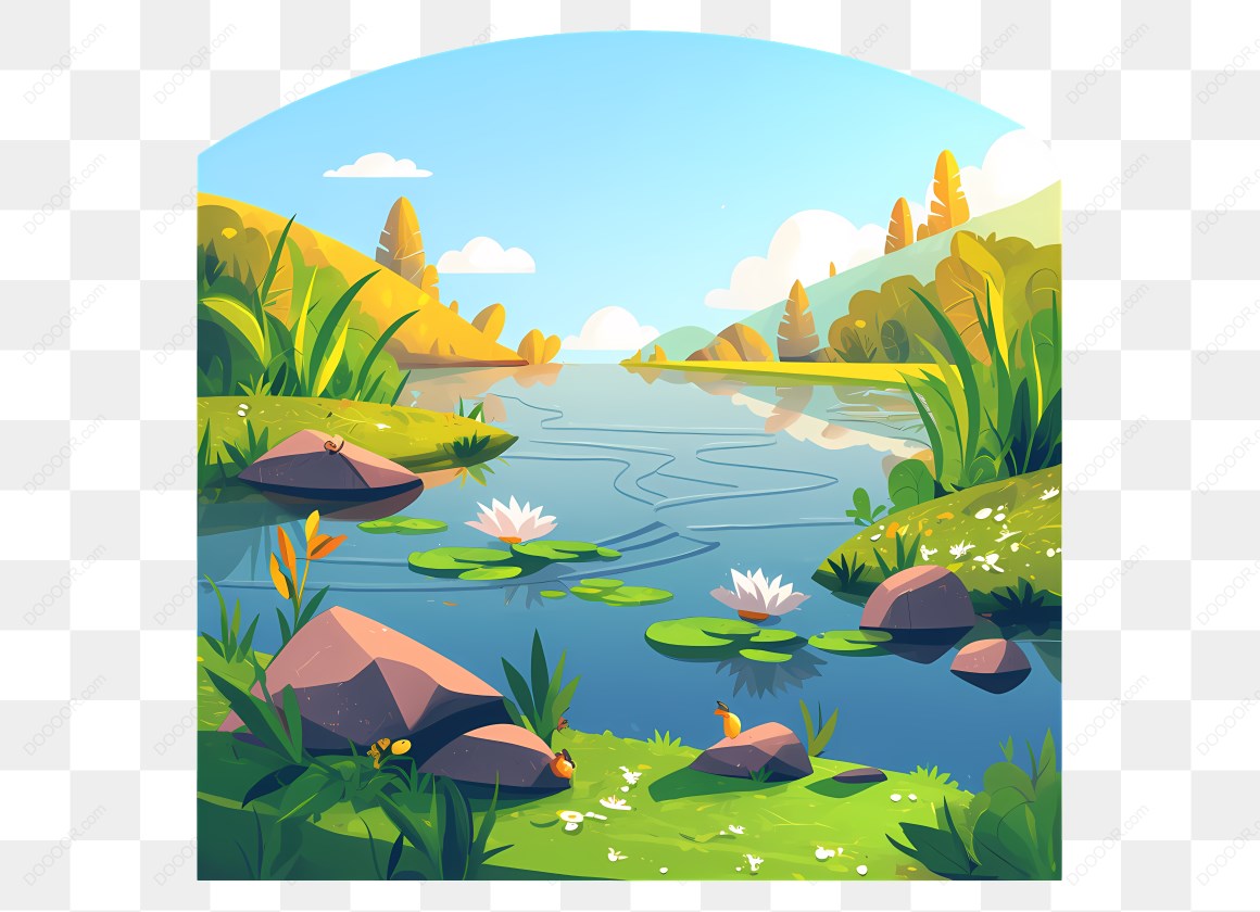 14481_湖泊与自然风景插图.jpg