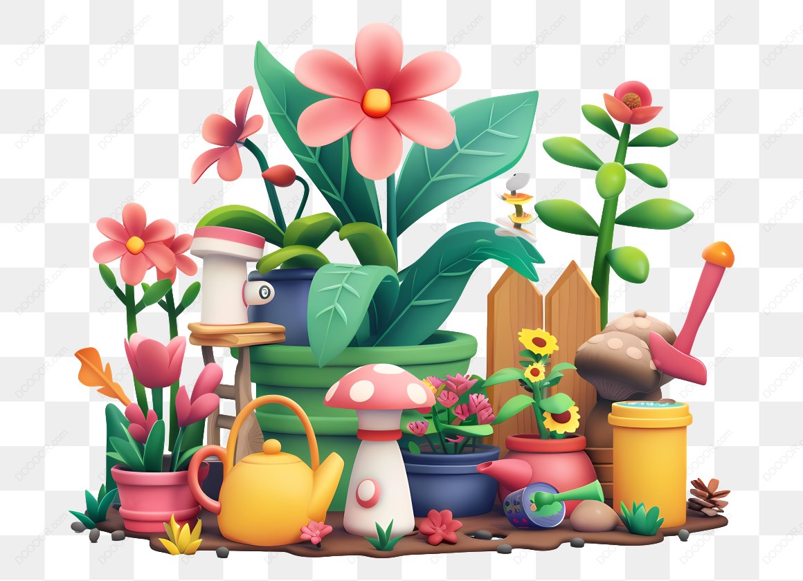 14561_花园工具和植物插图.jpg