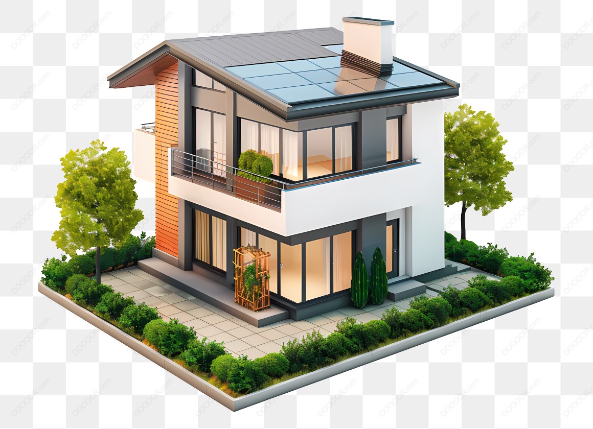 14680_现代化的两层房屋模型.jpg