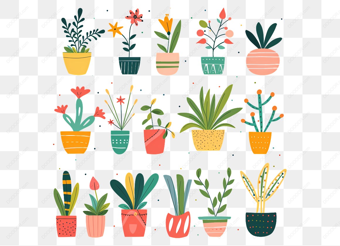 14717_多彩的盆栽植物插图.jpg