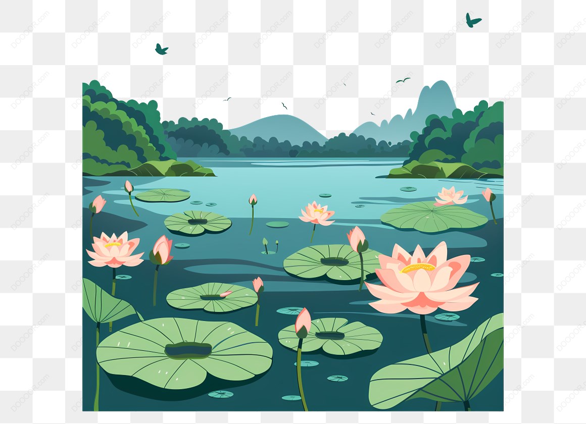 14757_荷花与湖泊景观.jpg