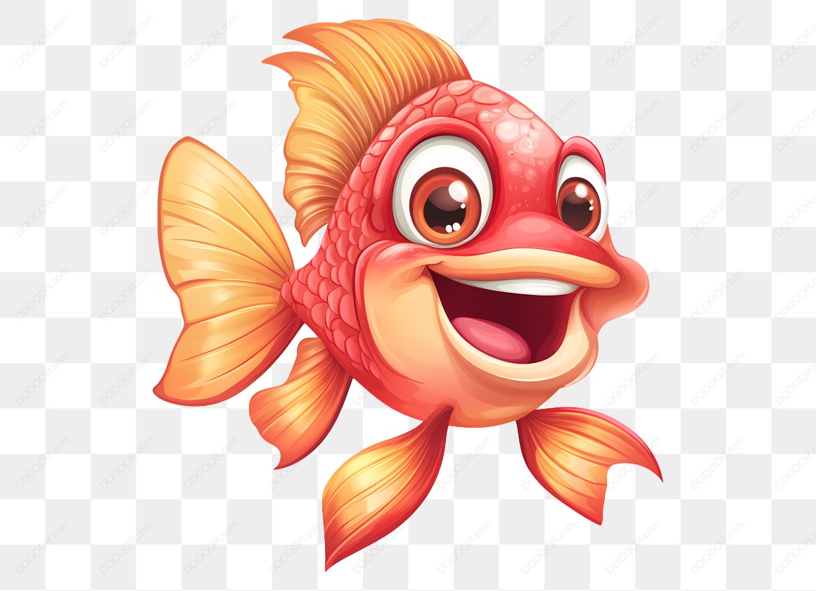 14762_卡通风格的开心金鱼.jpg