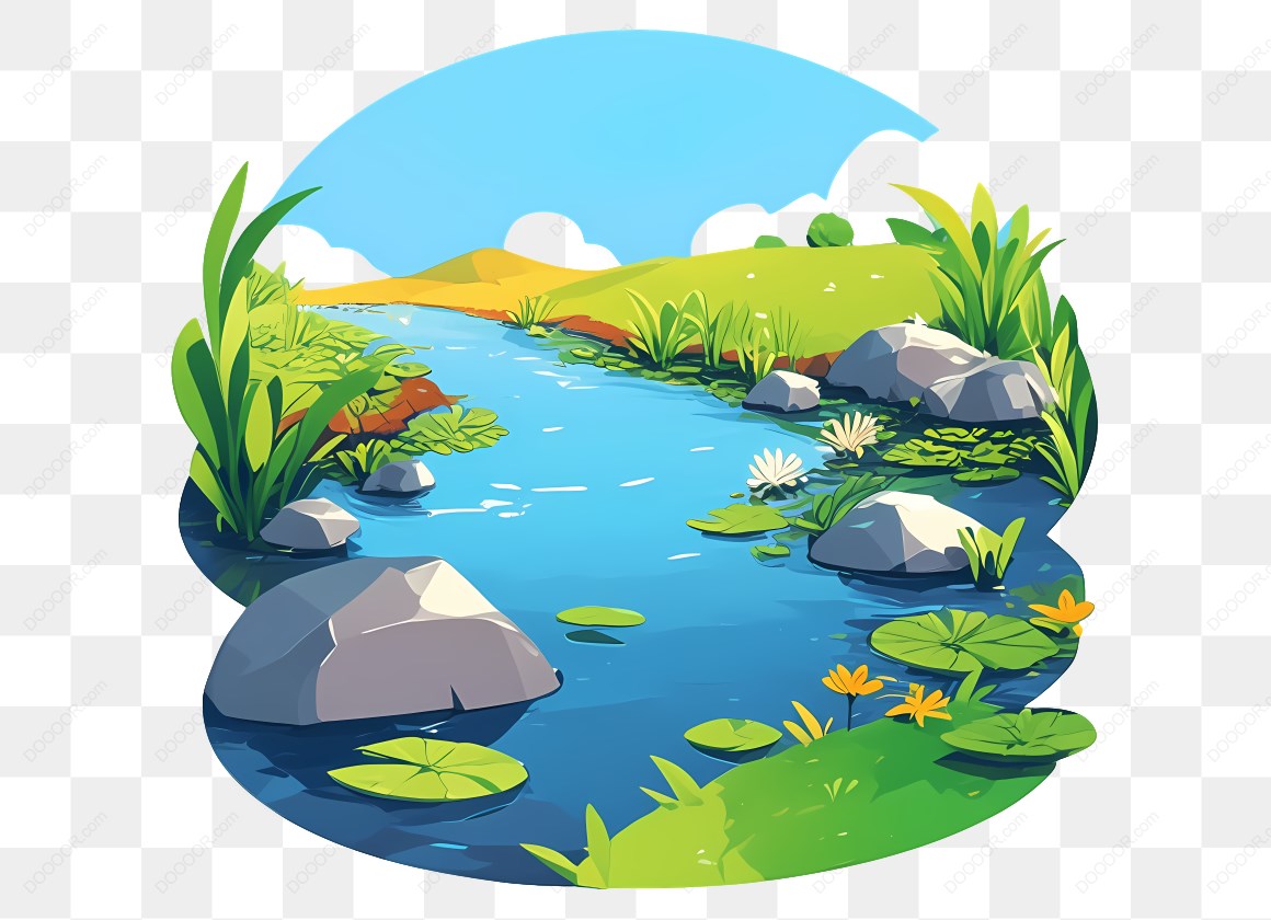 14894_河流与植物插图.jpg