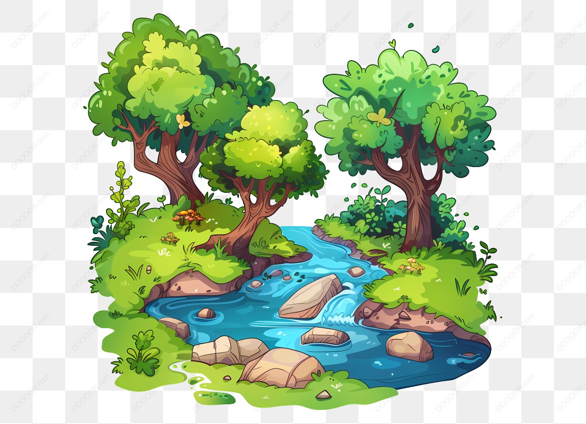 14899_森林小溪插图.jpg