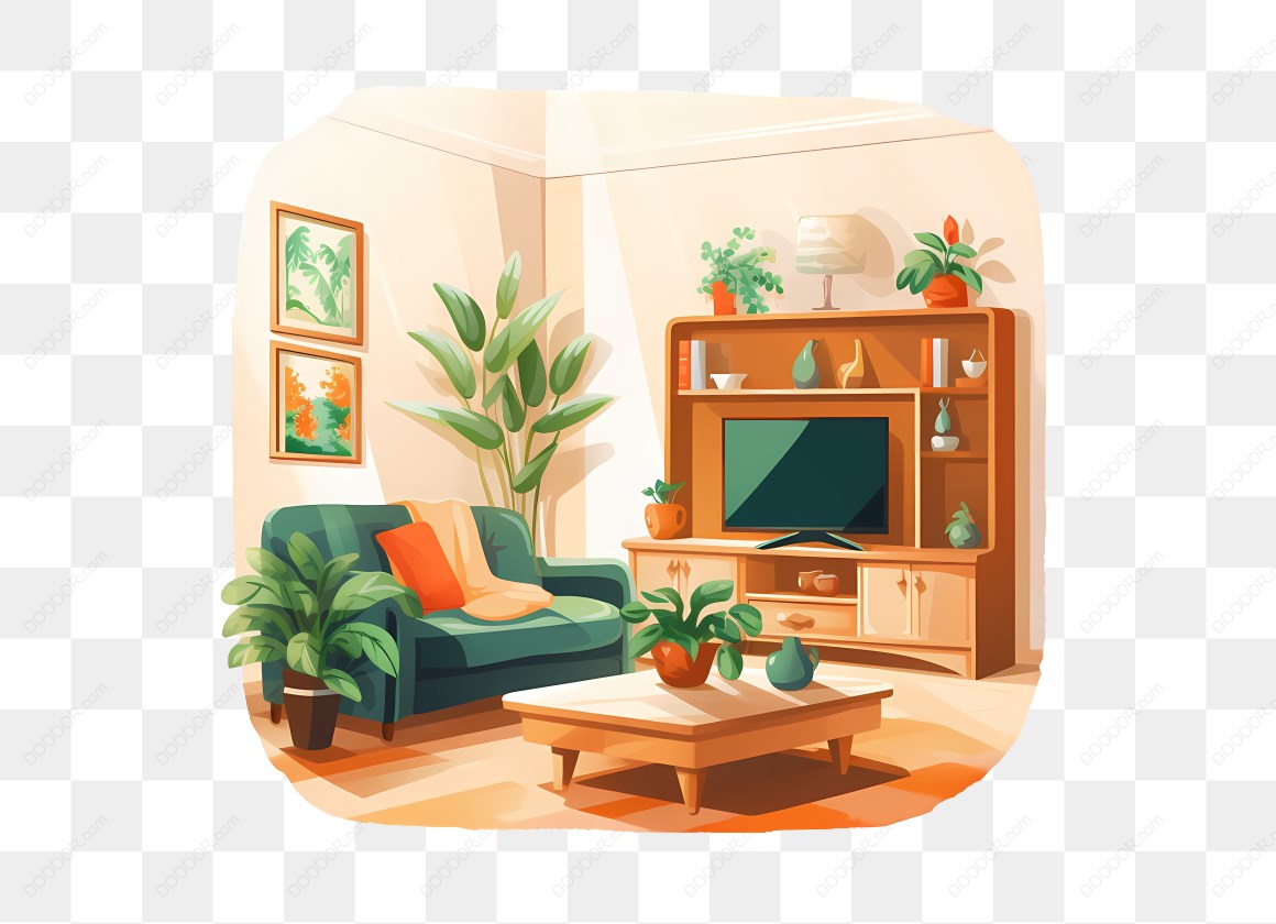 14910_客厅装饰有植物和家具.jpg