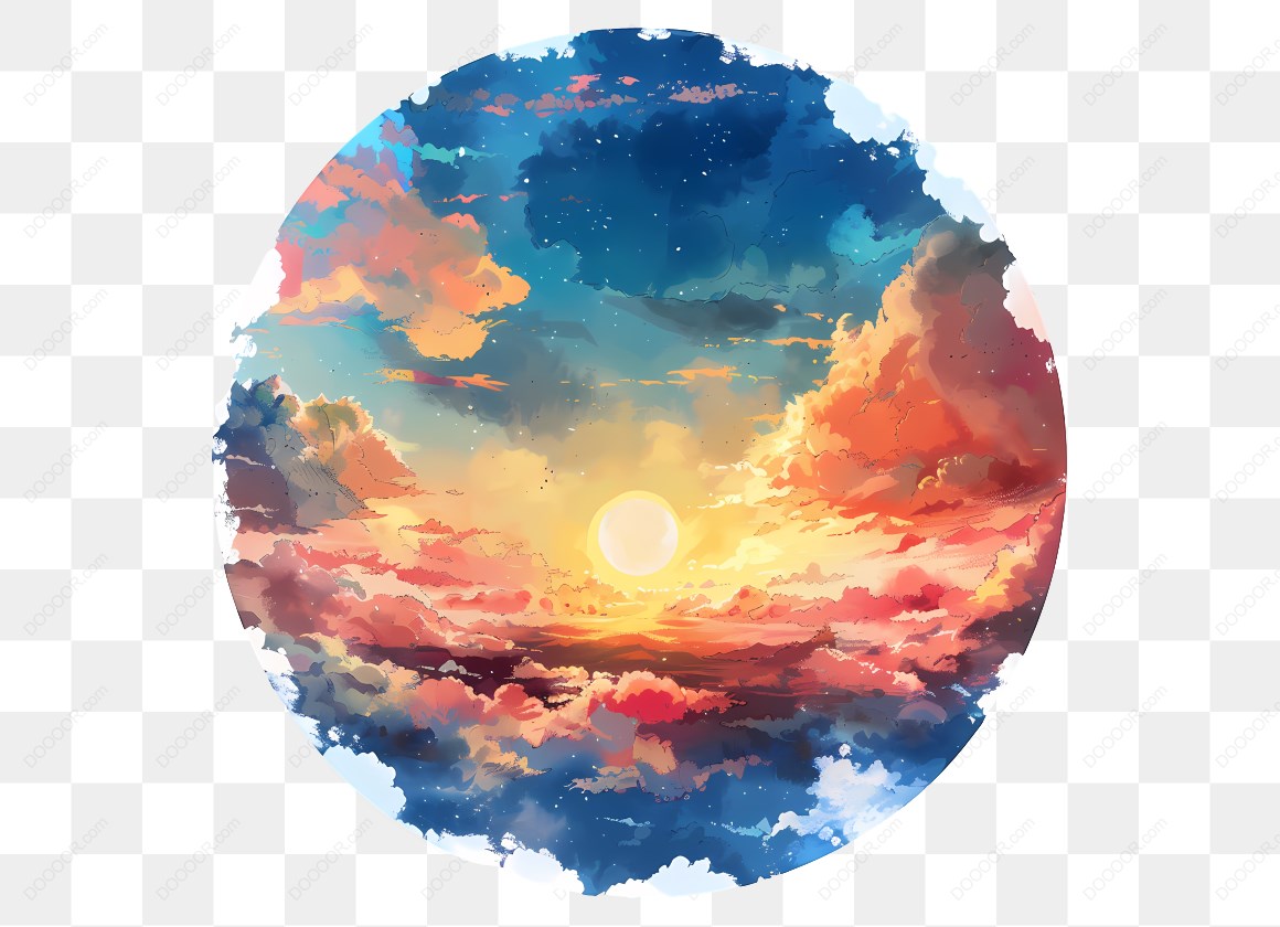 14932_日落云彩艺术画作.jpg