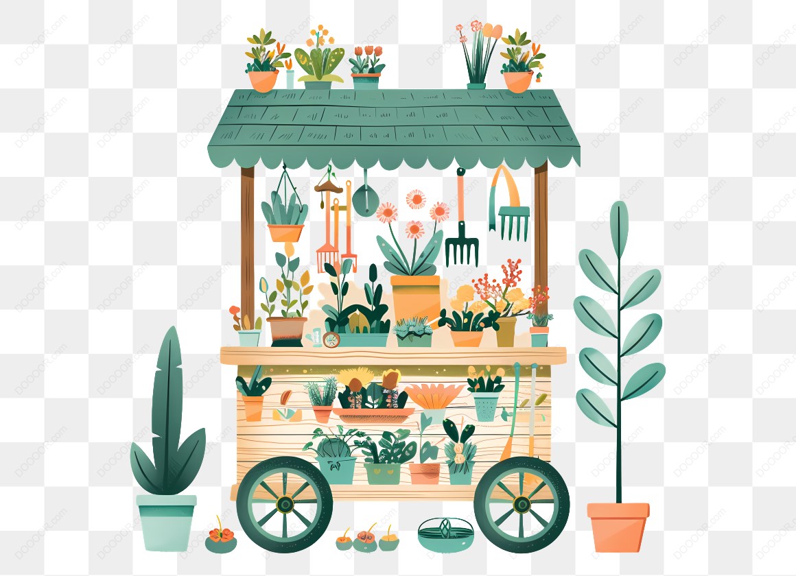 15064_植物摊车插图.jpg