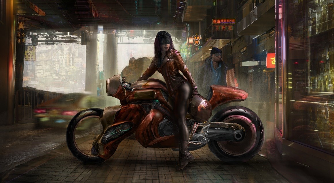 02873_未来派数码绘画美女超级自行车摩托车参孙卡.jpg