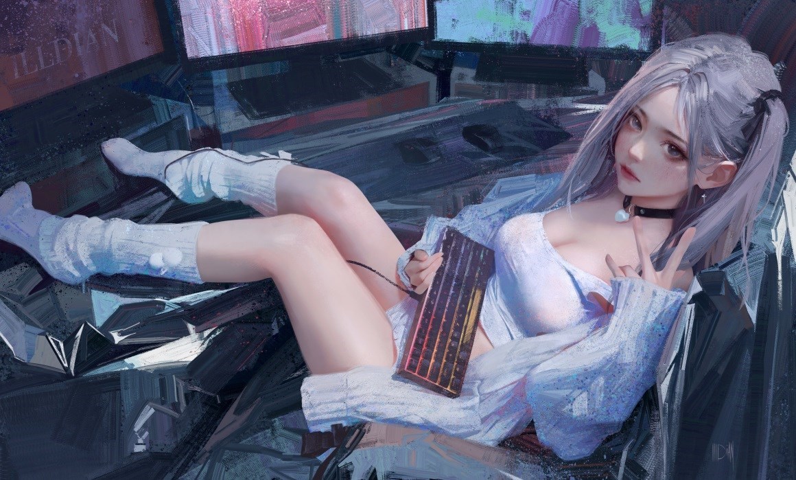 02943_伊尔迪安绘画美女键盘躺着.jpg