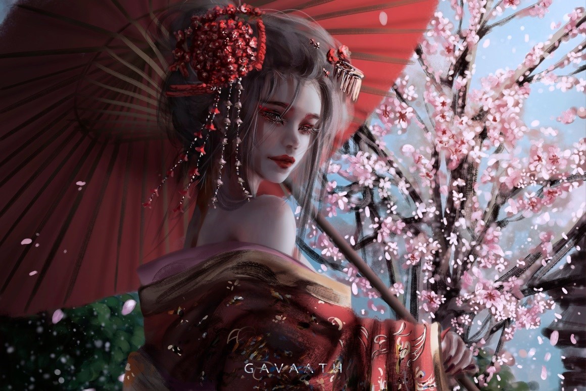 03060_雨伞美女幻想女孩红唇膏.jpg