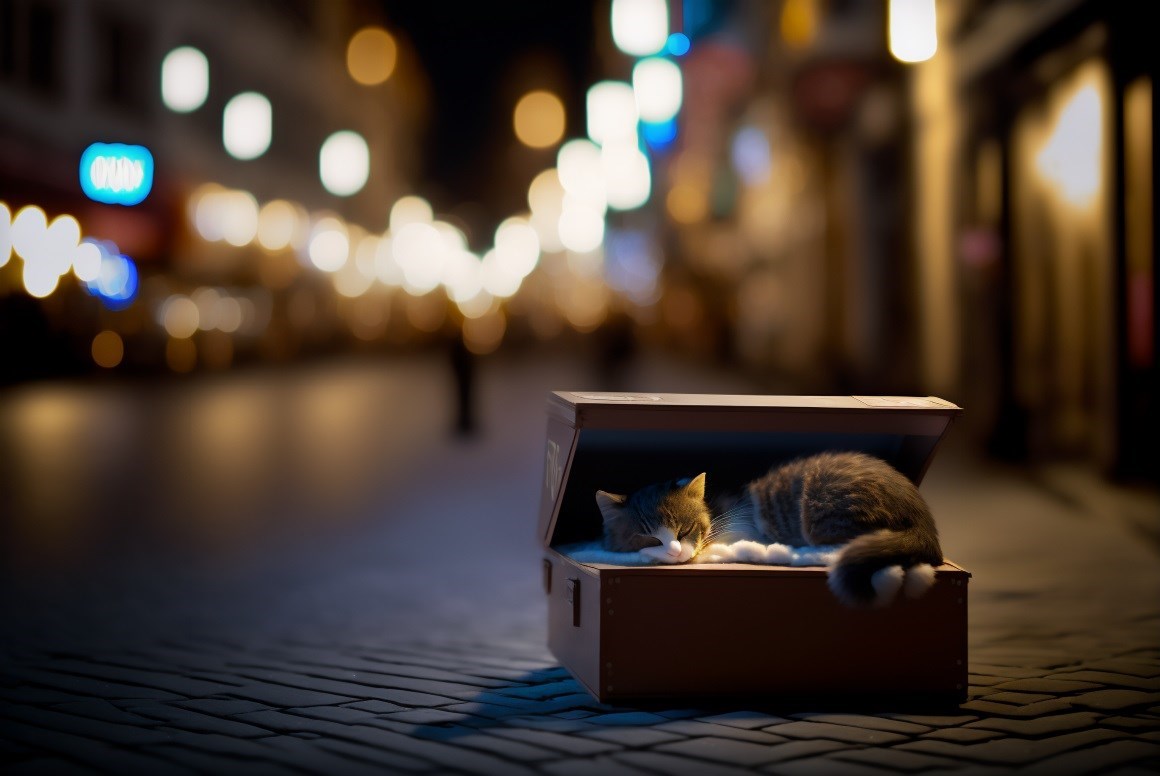 03179_冬天雪城市圣诞节散景猫盒子街道小猫灯城市.jpg