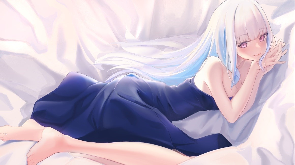03202_动漫女孩蓝色连衣裙赤脚莉兹赫莱斯塔虹山寺.jpg
