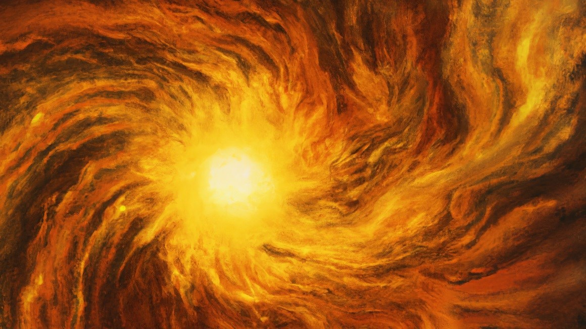 03271_绘画空间空间艺术超现实太阳星星火耀斑.jpg