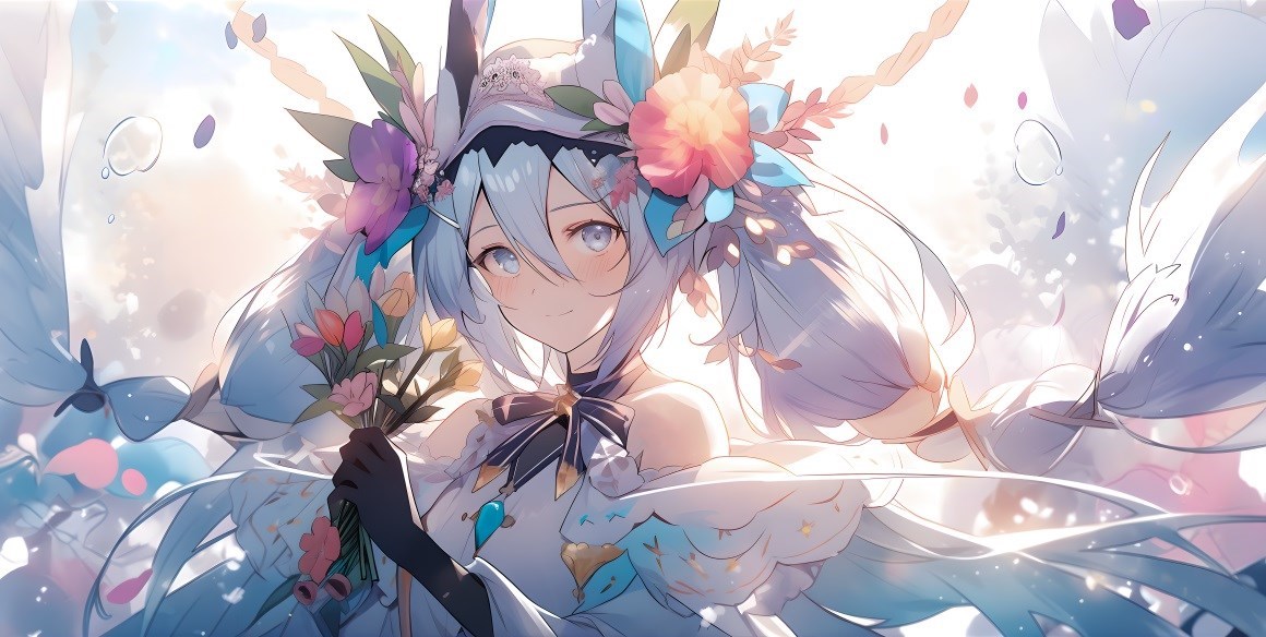 03477_五颜六色花花脸红微笑动漫女孩长发头发花.jpg