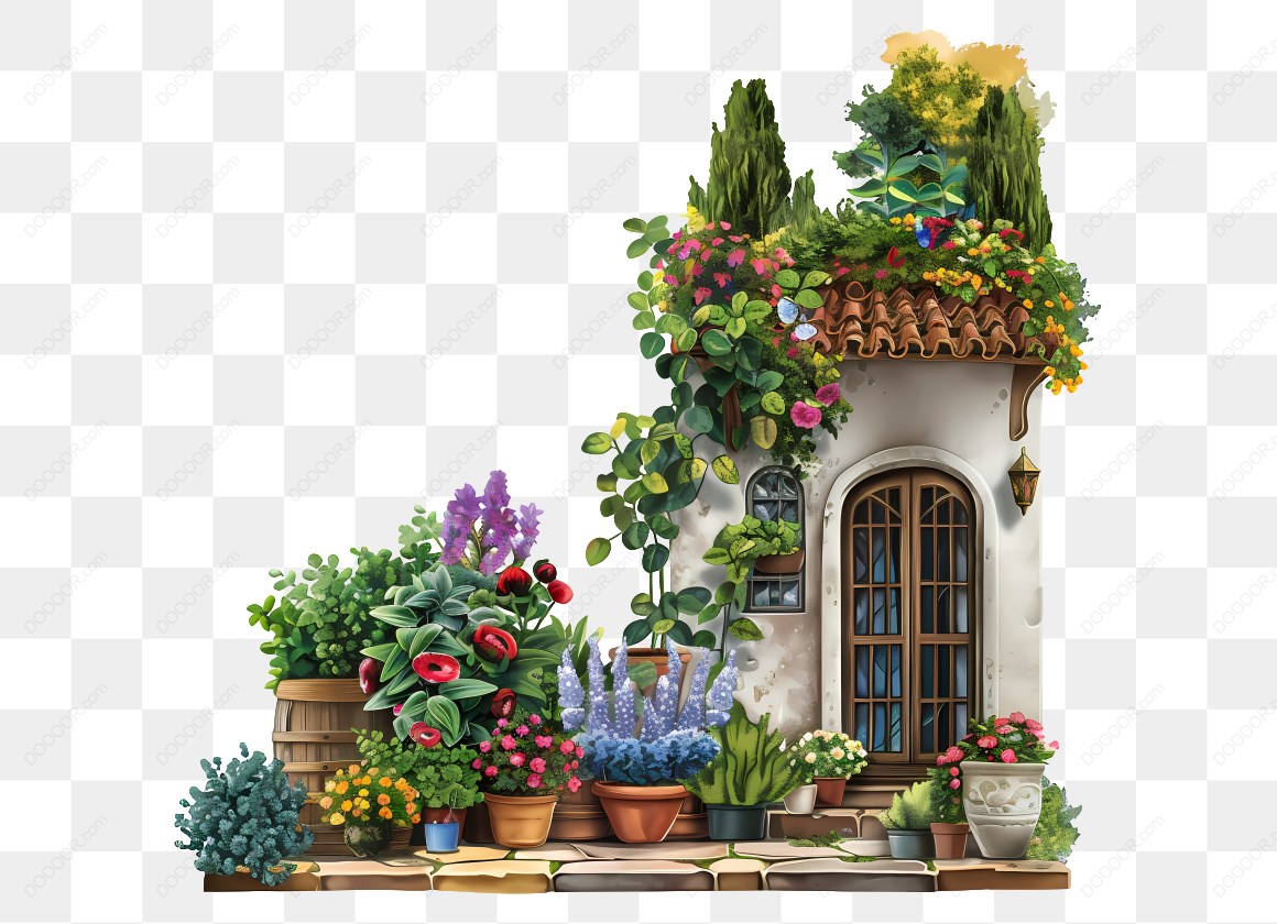 15116_小屋前的繁茂花园.jpg