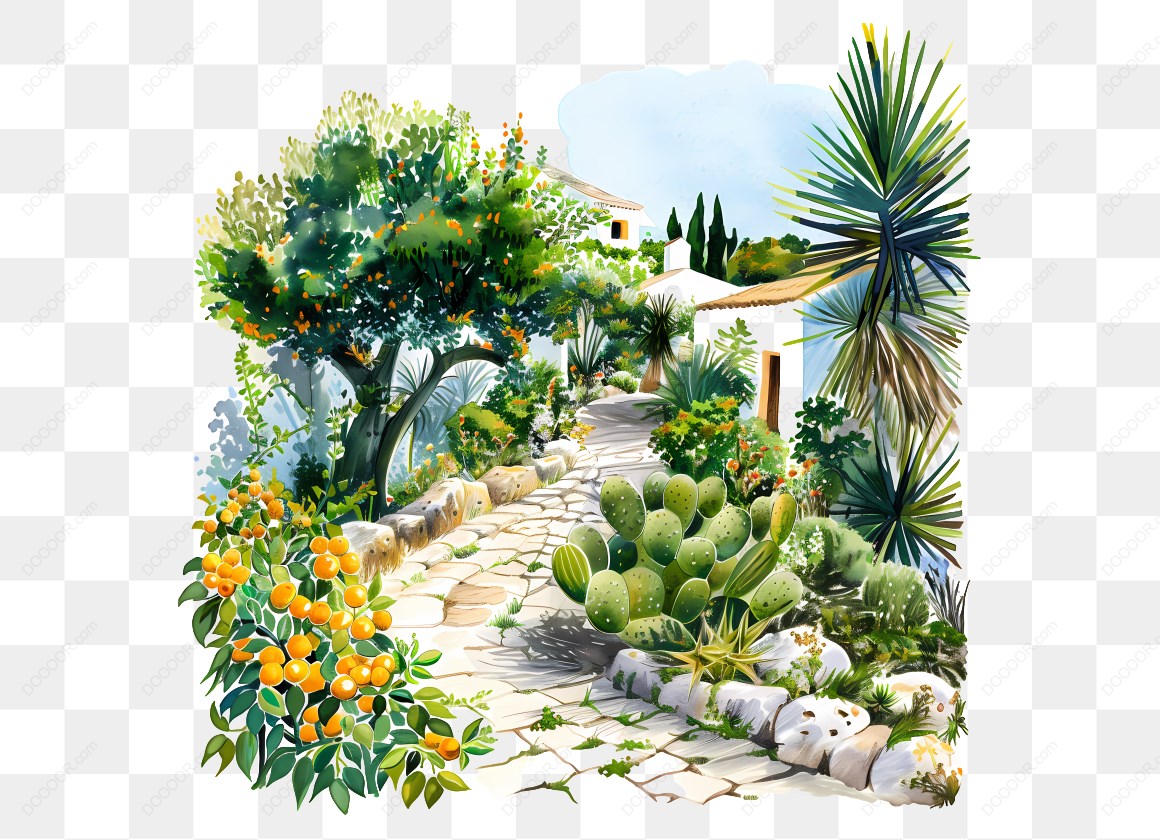 15299_石板小路和绿植庭院.jpg