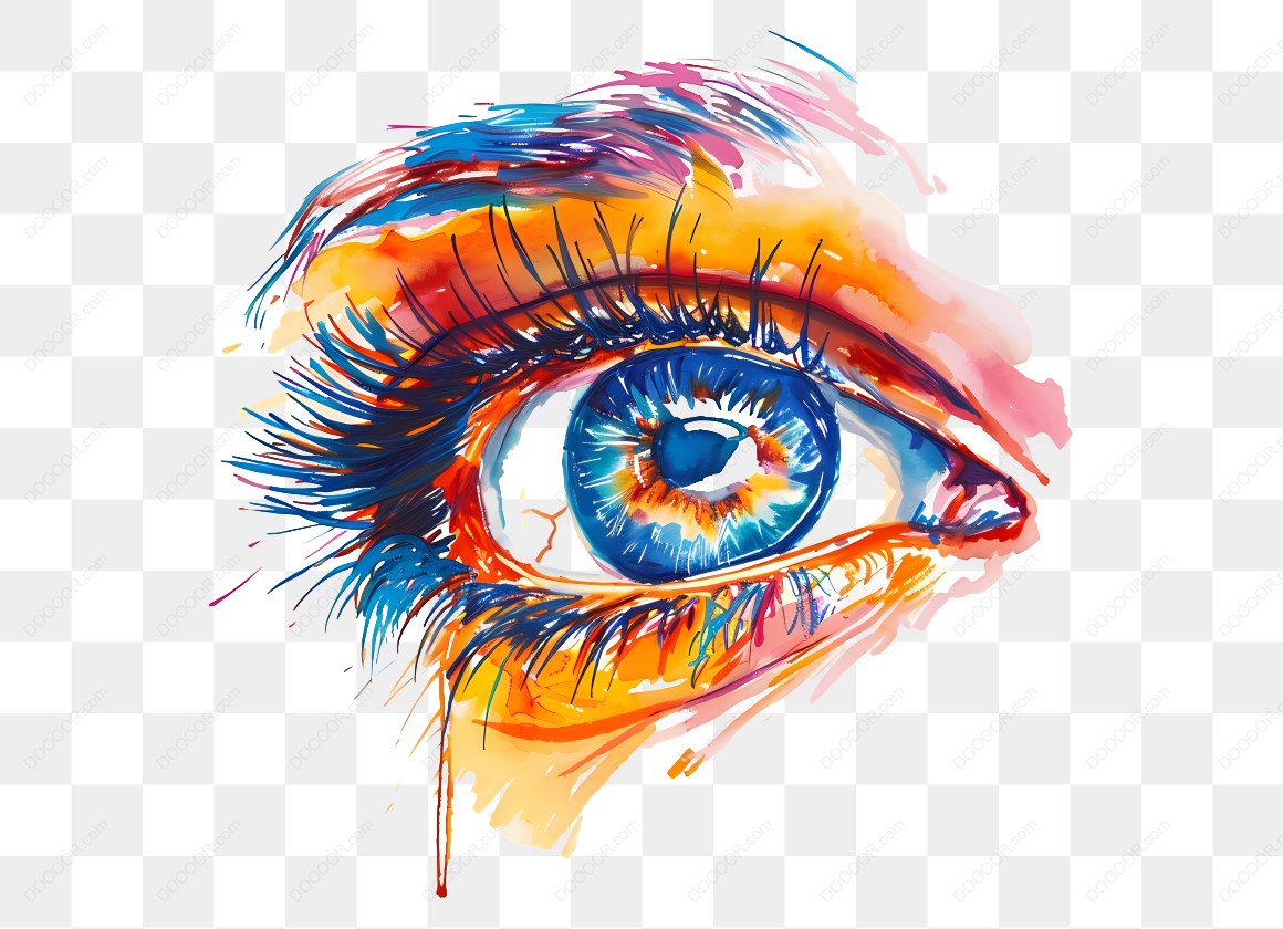 15454_彩色抽象眼睛插图.jpg