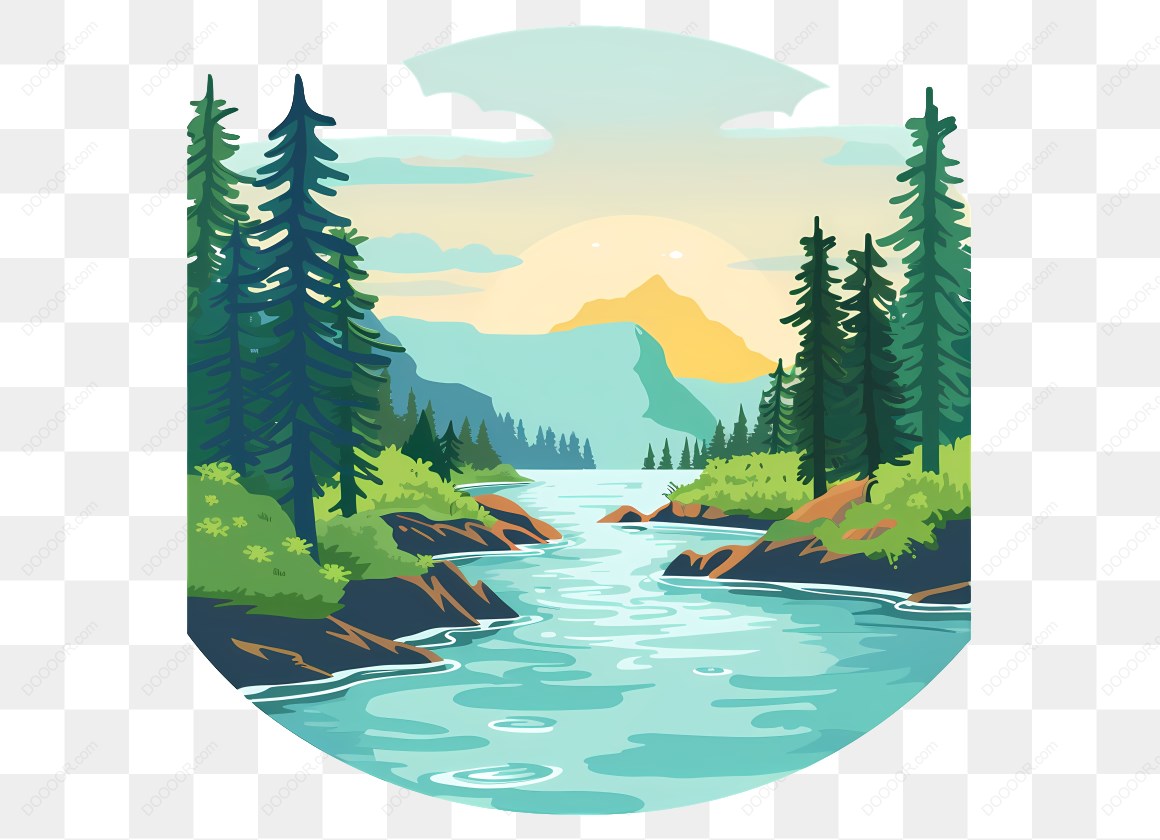 15468_河流与森林风景插图.jpg