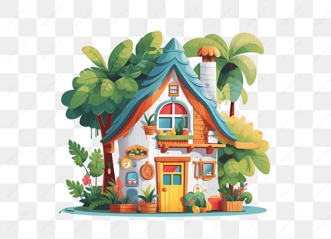 15560_童话风格的小屋插图.jpg