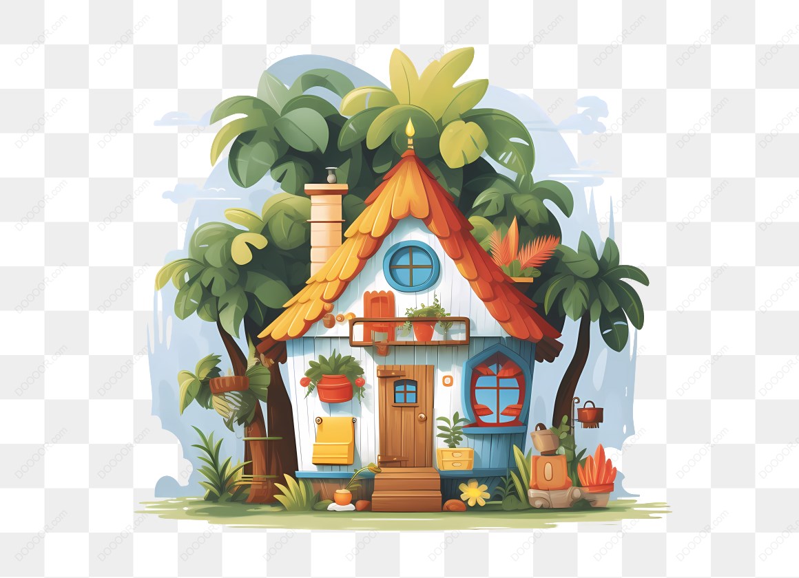 15643_卡通风格的小屋插图.jpg