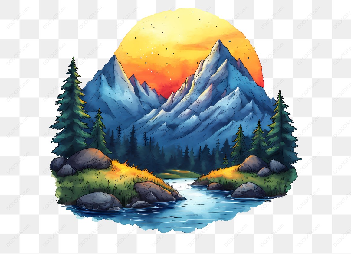 15666_山水风景插画.jpg