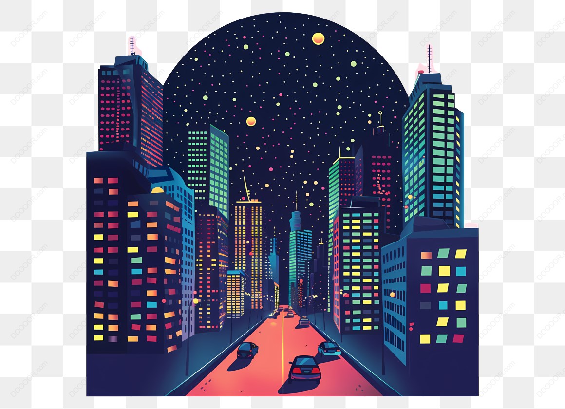 15776_城市夜景插画艺术.jpg