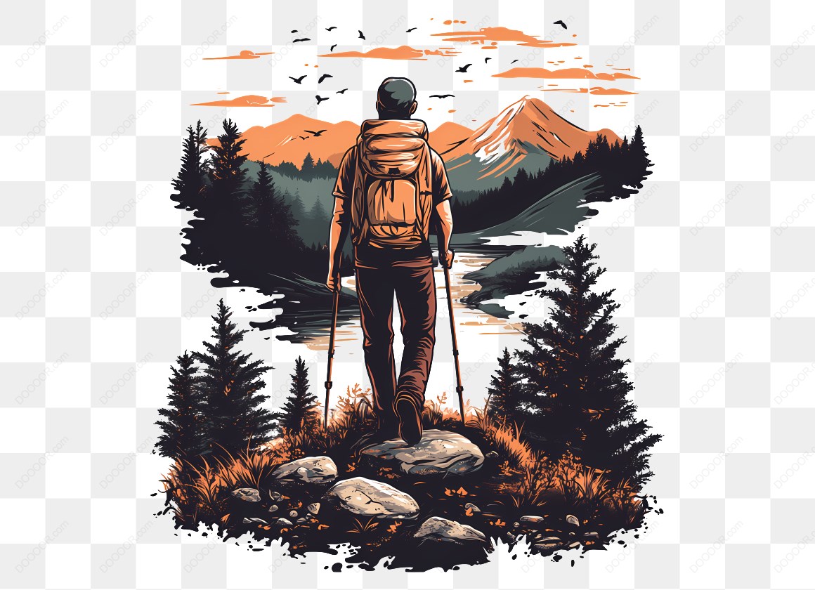 15780_徒步旅行者欣赏山景.jpg