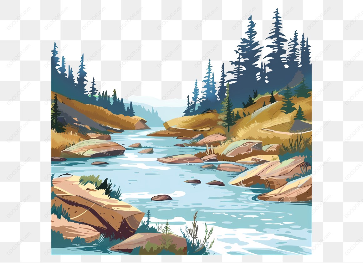 15810_河流与森林景观插画.jpg