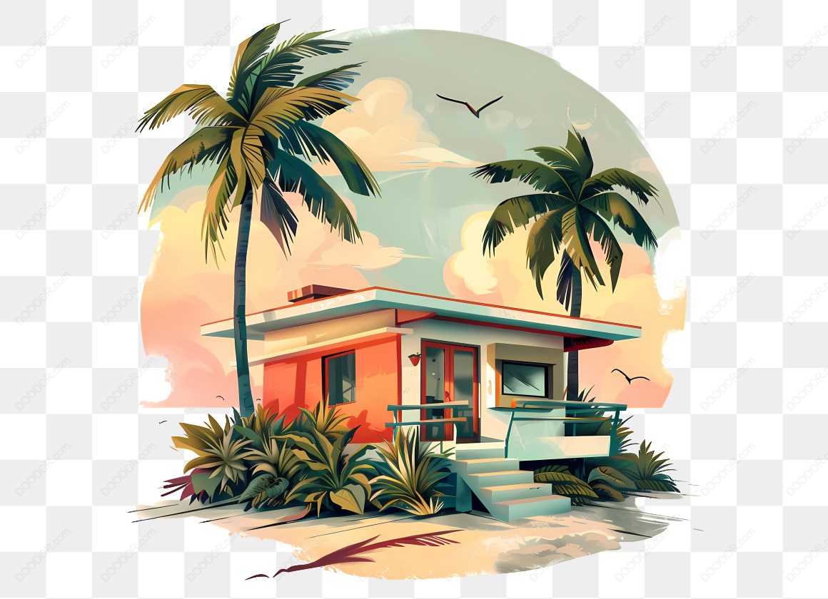 15888_海边房屋与棕榈树.jpg