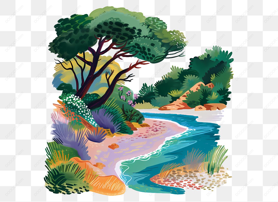16281_河流与树木插图_1.jpg