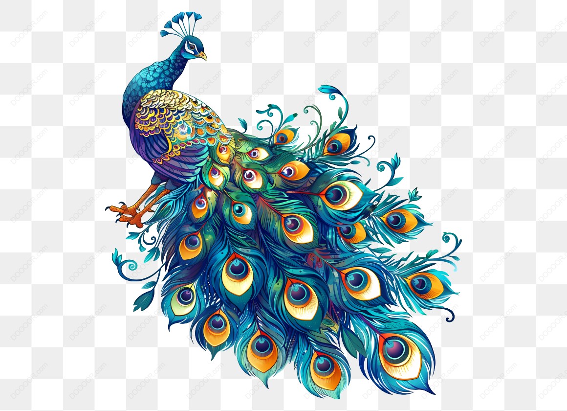 16325_彩色孔雀插图.jpg