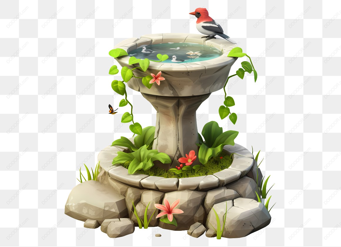 16444_鸟与花园水池.jpg