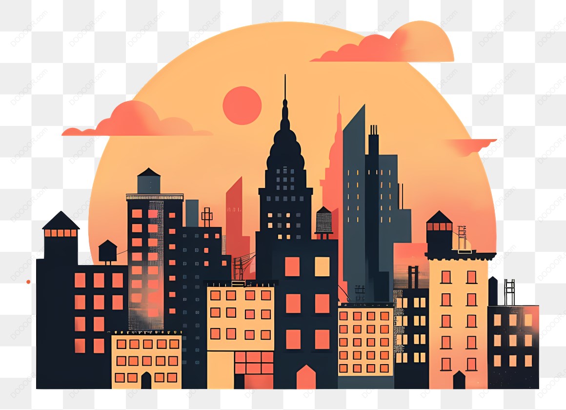 16907_城市天际线与夕阳.jpg