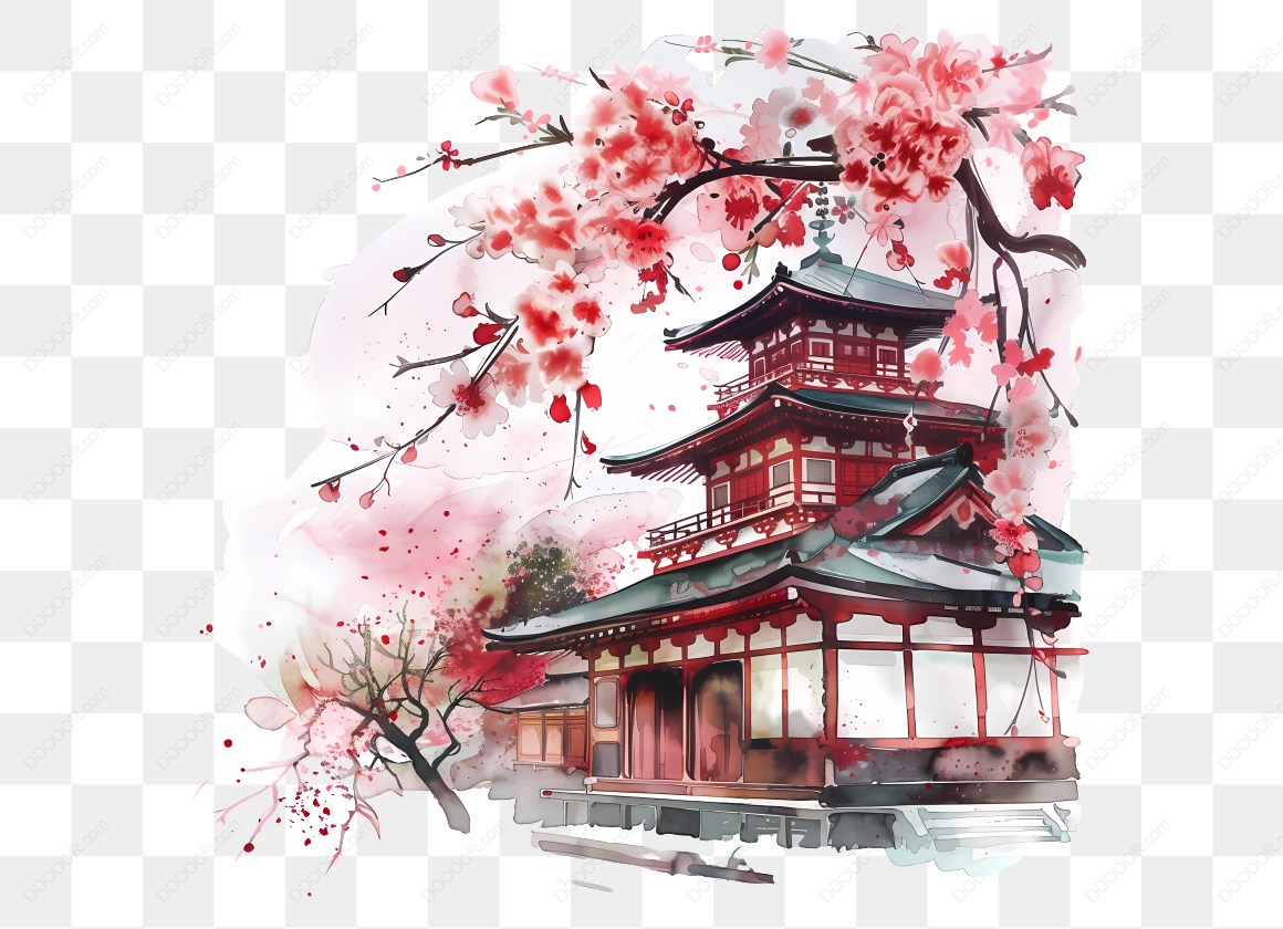 16964_樱花与古建筑景观.jpg