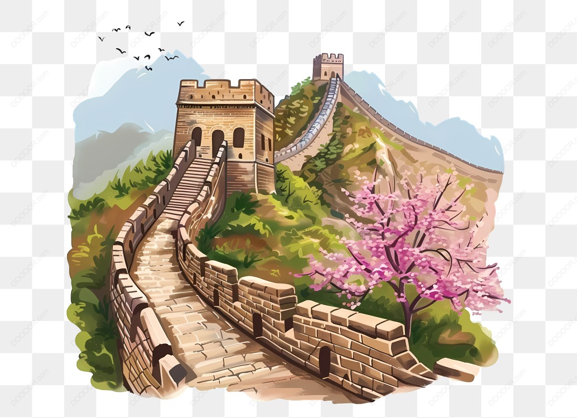 17000_长城与桃花树.jpg
