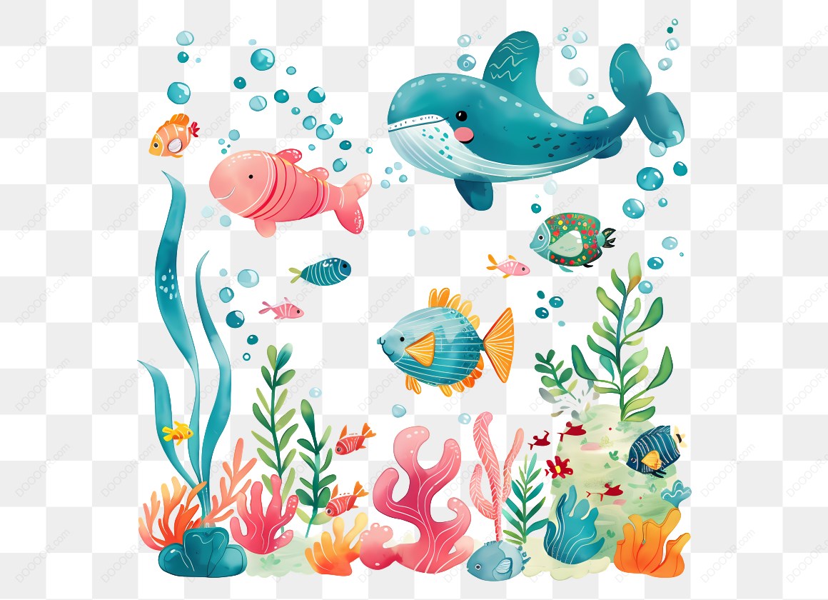 17109_海底世界的鱼和海洋植物.jpg