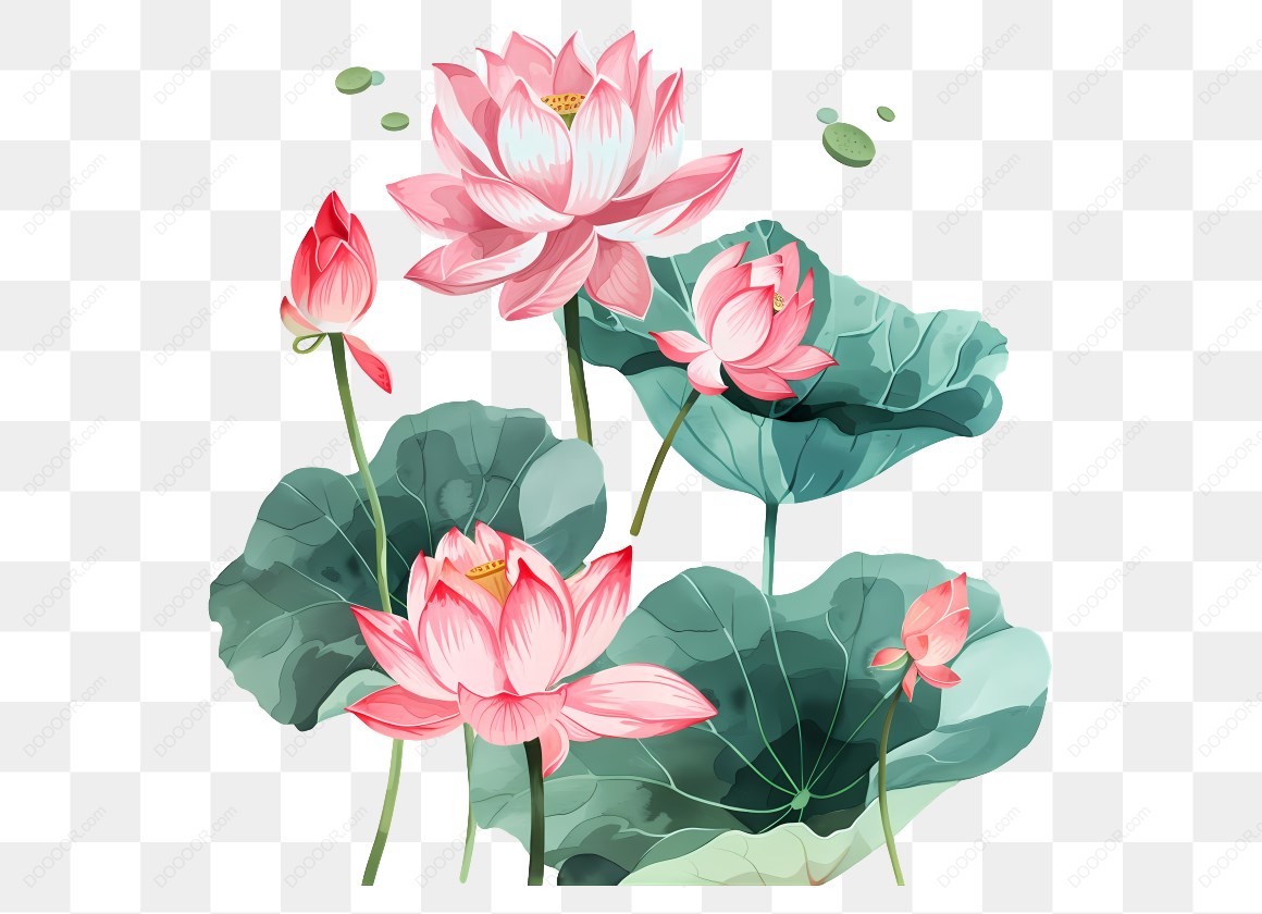 17242_荷花与莲叶.jpg