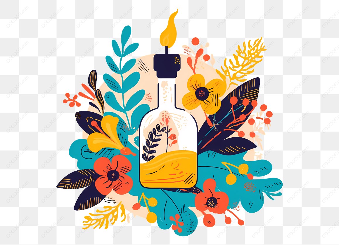 17665_燃烧的酒瓶与花卉.jpg