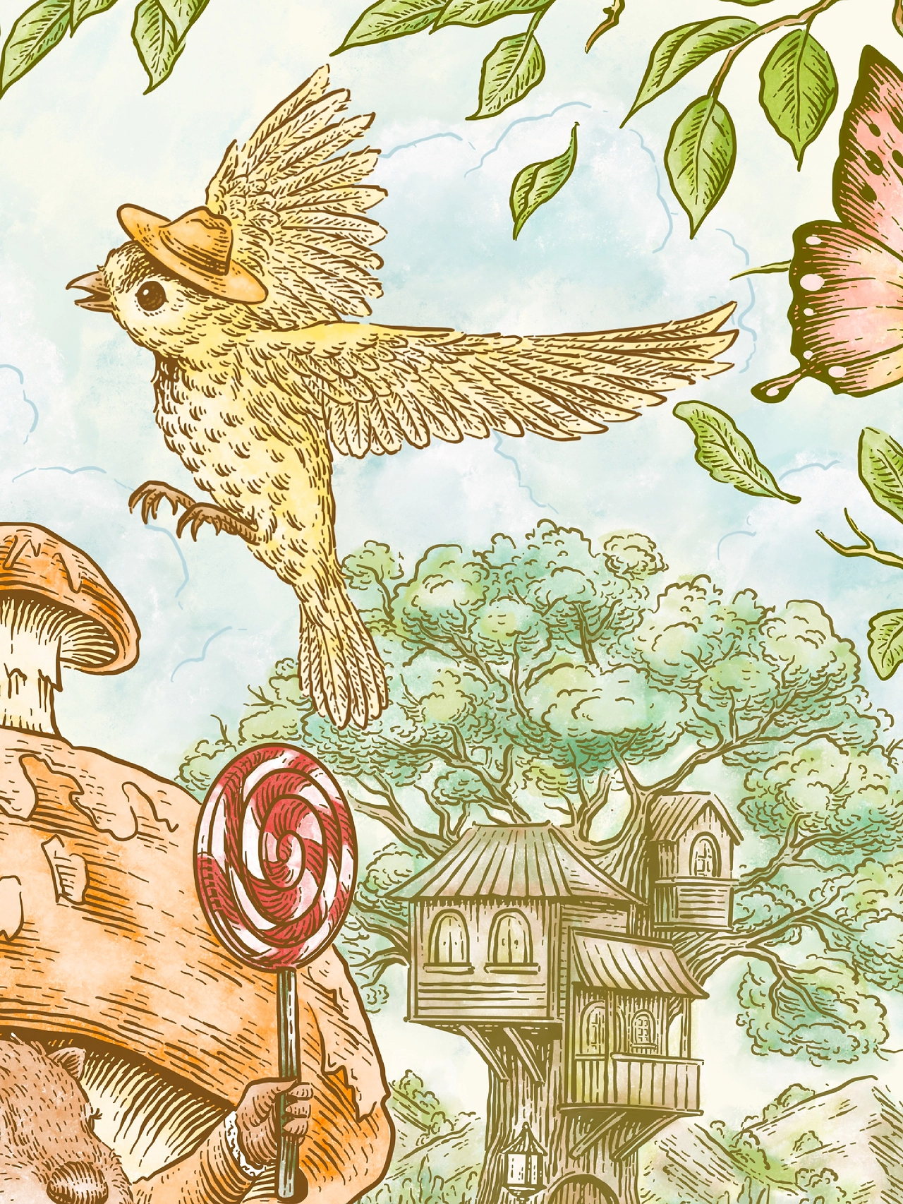 原创插画  绮梦之森-4.jpg