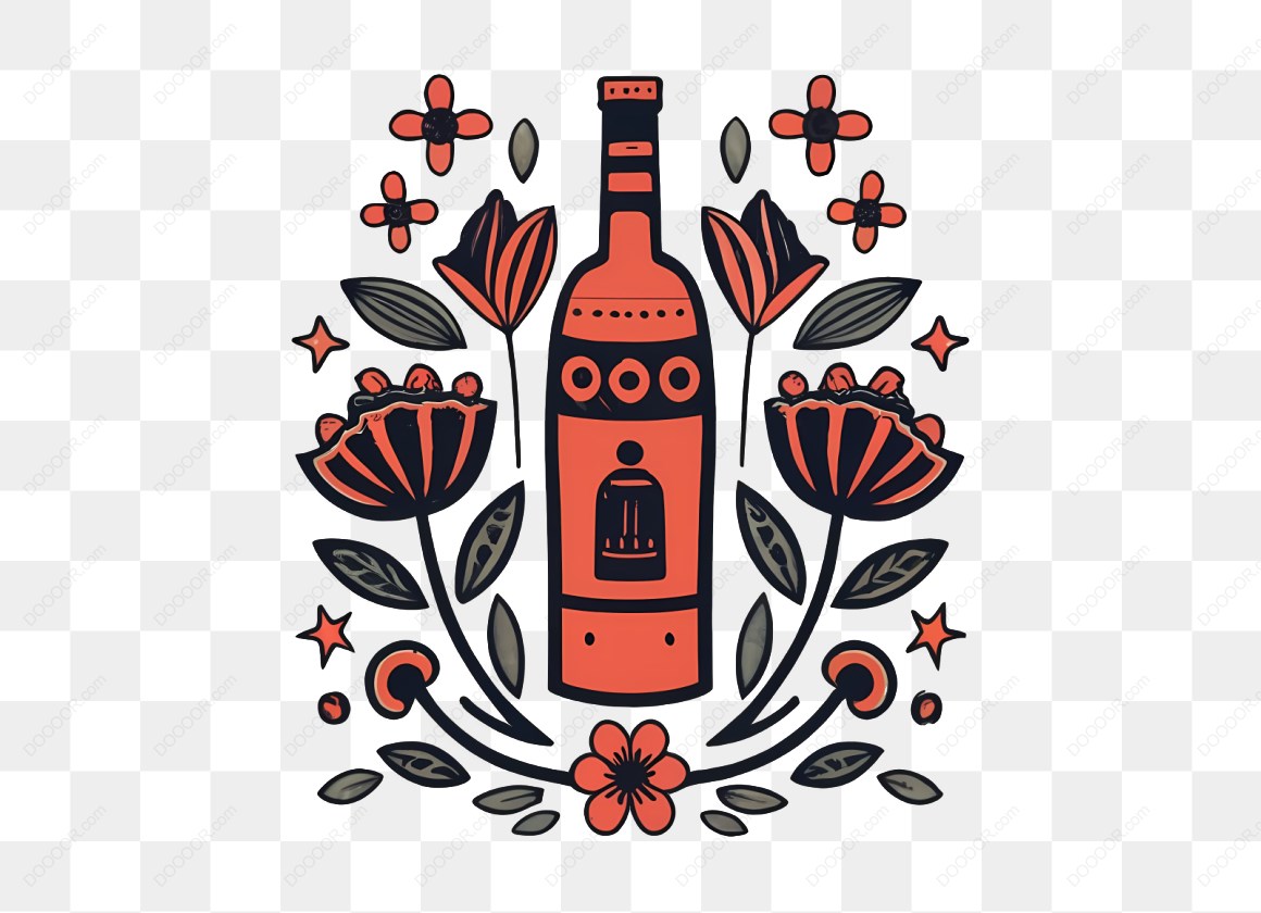 19332_啤酒瓶与花朵装饰.jpg