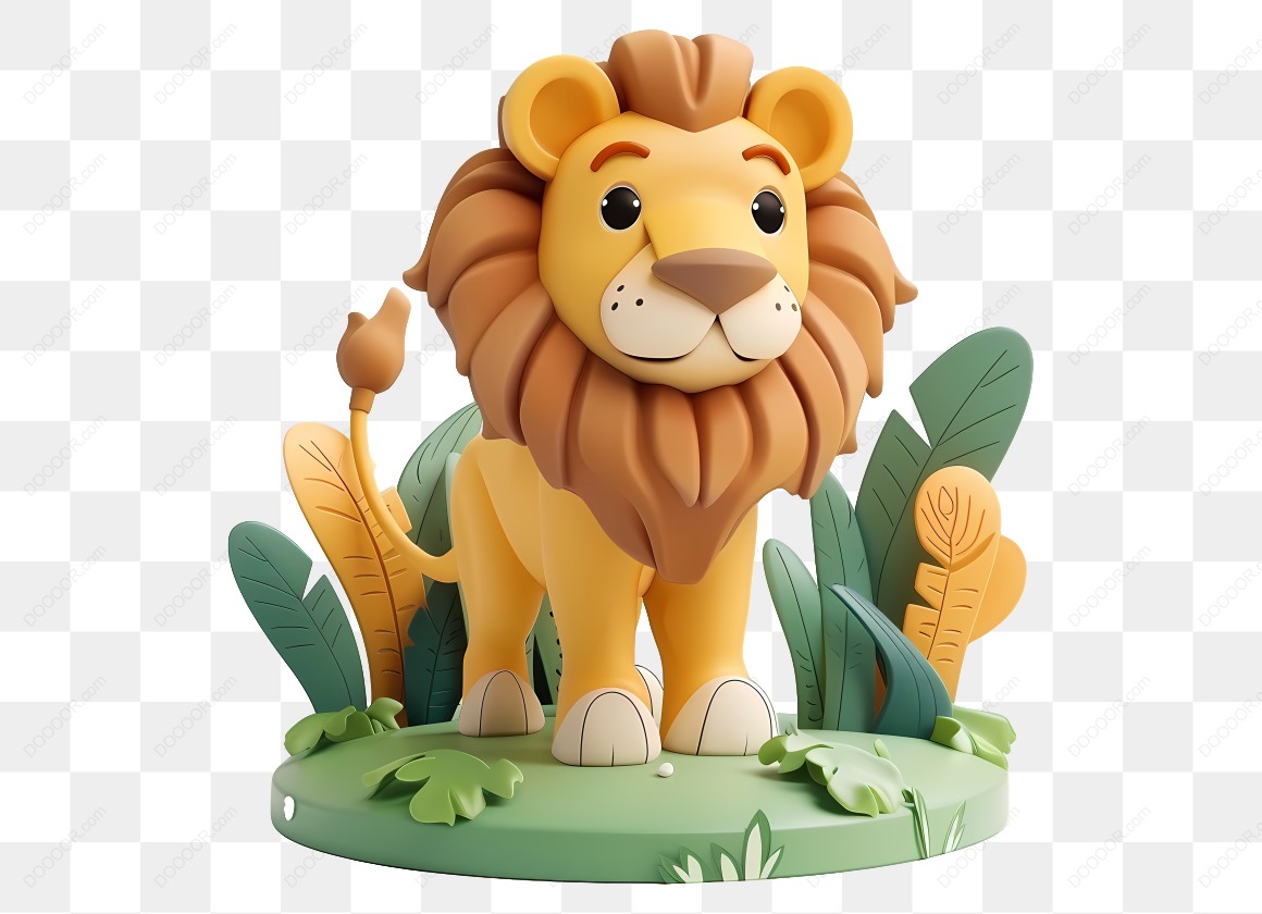 19640_卡通狮子站在草地上.jpg