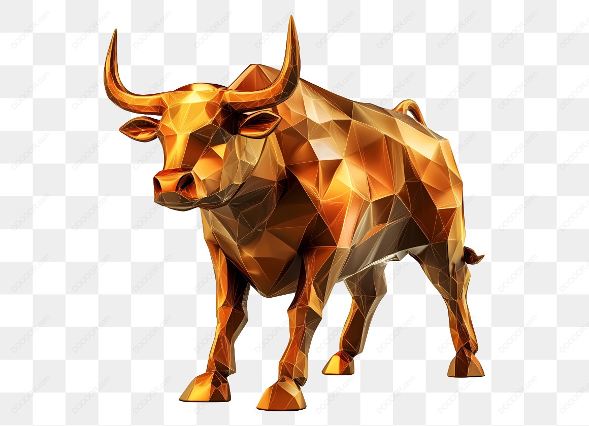 19738_金色低多边牛.jpg