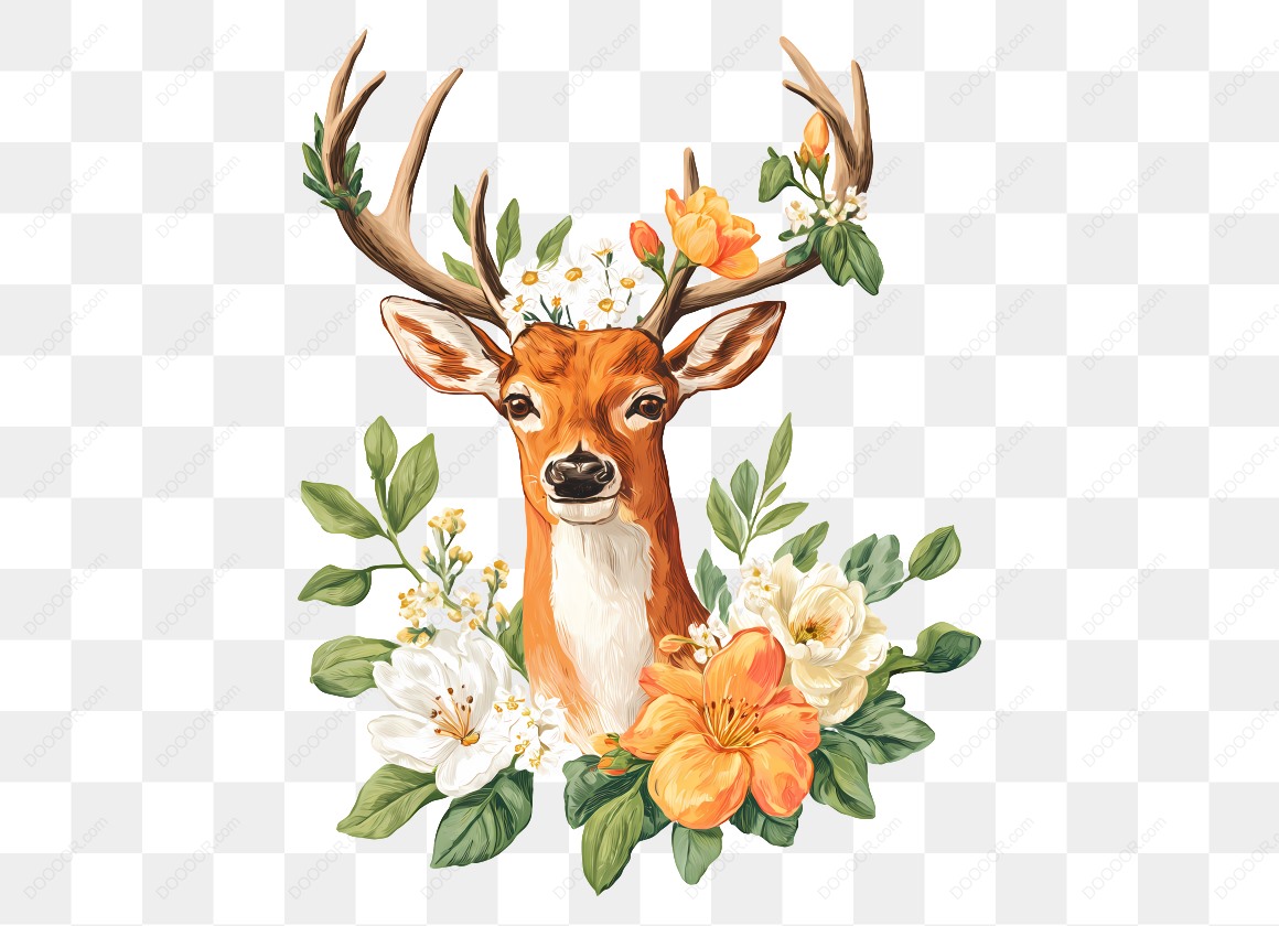 19826_鹿与花环装饰.jpg