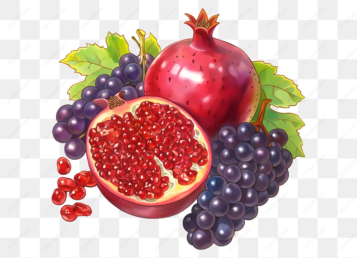 20266_石榴和葡萄水果.jpg