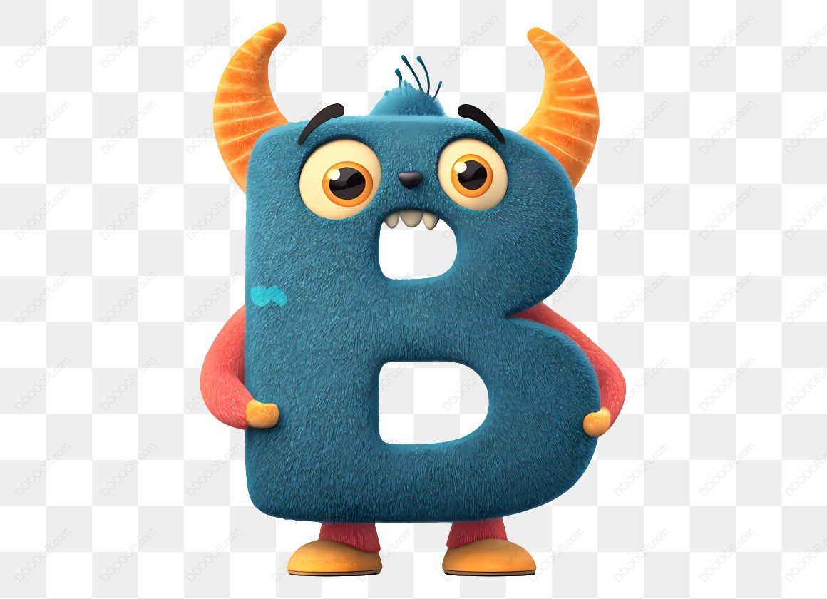 20288_可爱怪兽字母B.jpg