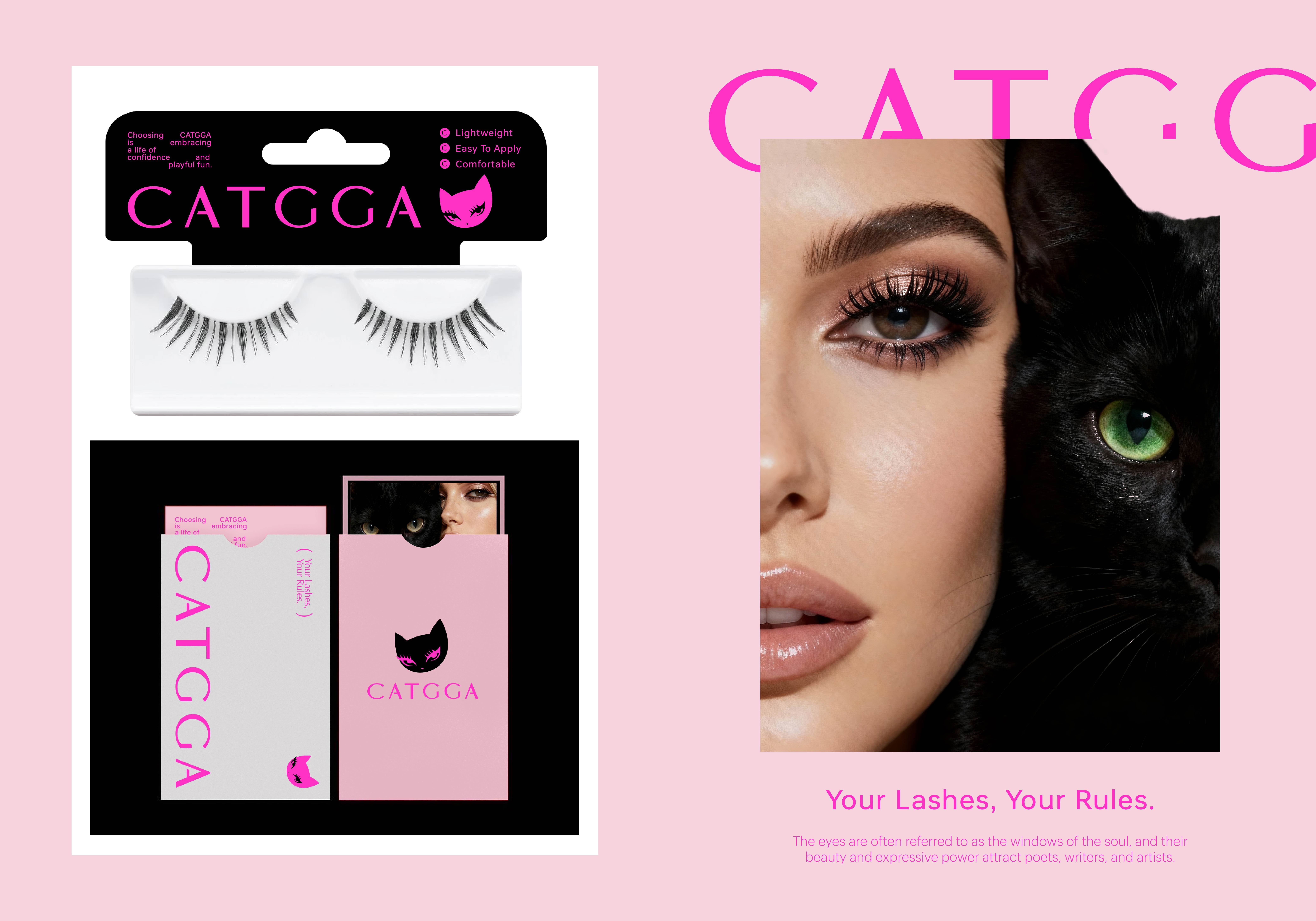 用猫作为超级符号的睫毛品牌设计_7.jpg