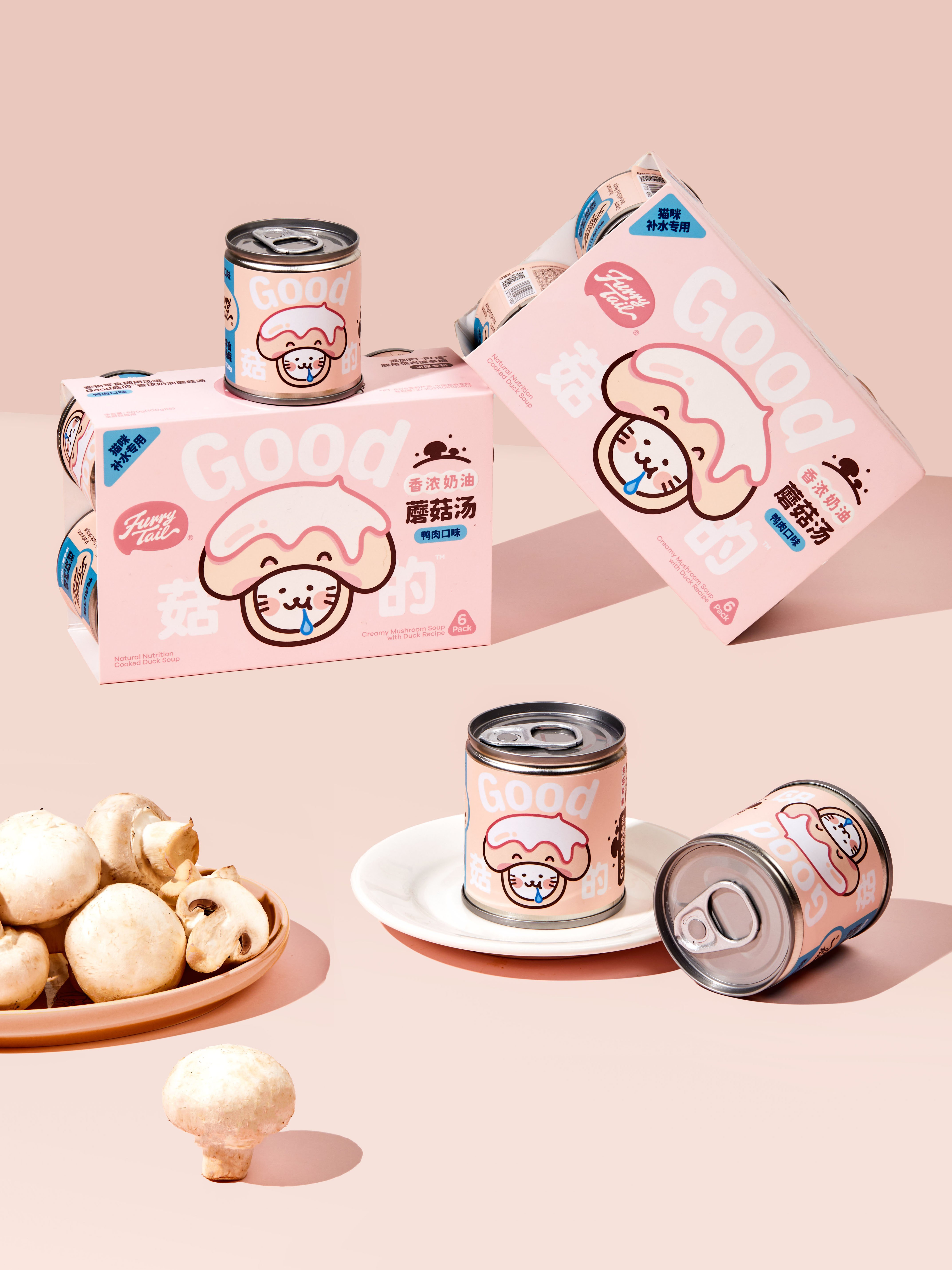 Good菇的 ｜ 包装设计 宠物 食品 蘑菇 汤罐_9.jpg