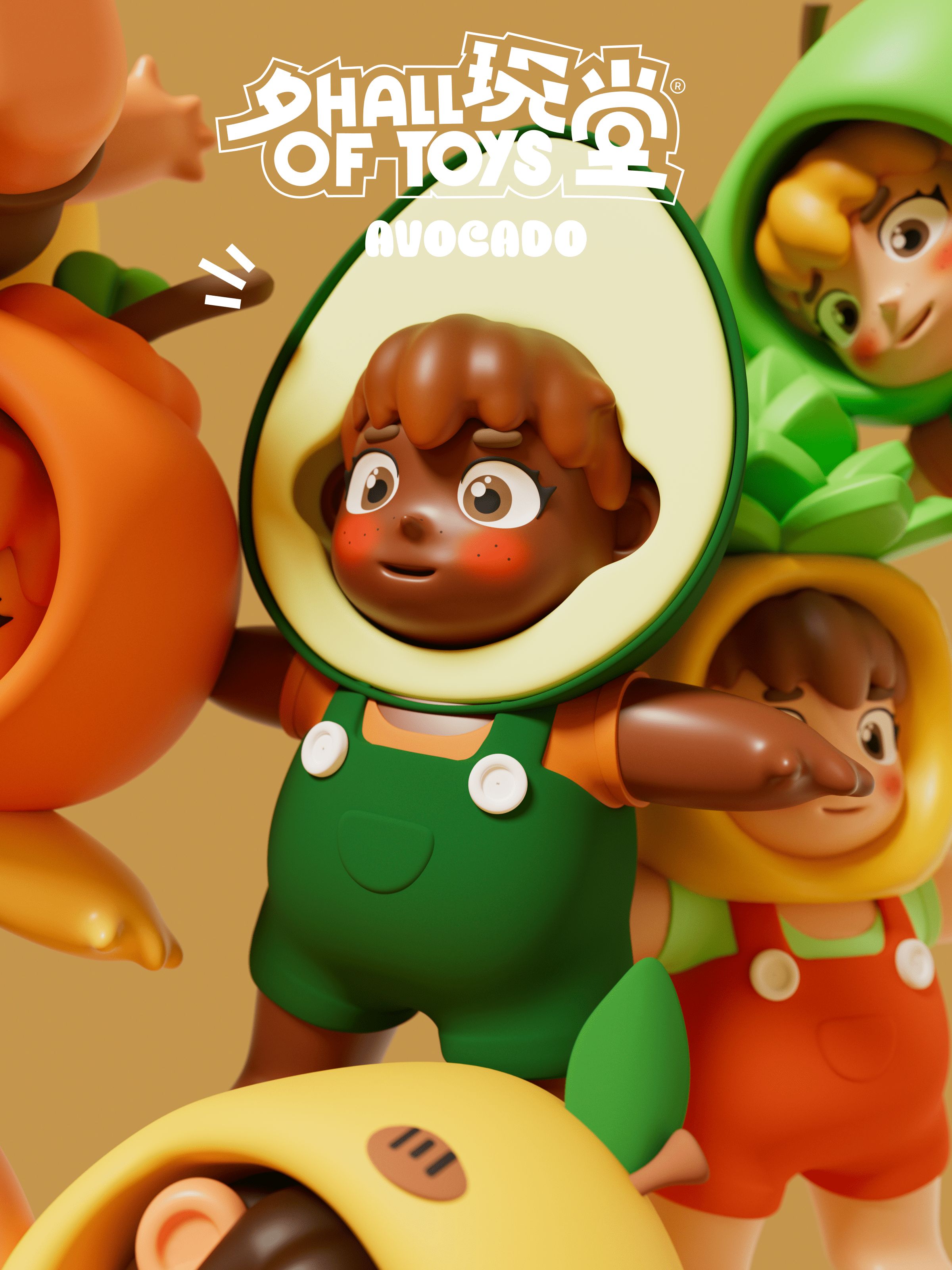 原创潮玩IP设计《果嘟嘟 · 胖友阵线联萌》_6.jpg